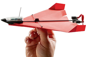 Remote Controlled Paper Airplane