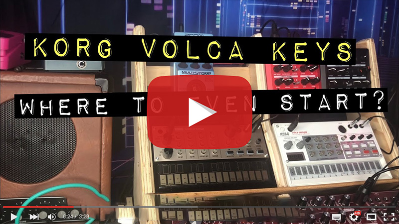 Watch a complete walkthrough tutorial of the Korg Volca Keys by an independent reviewer