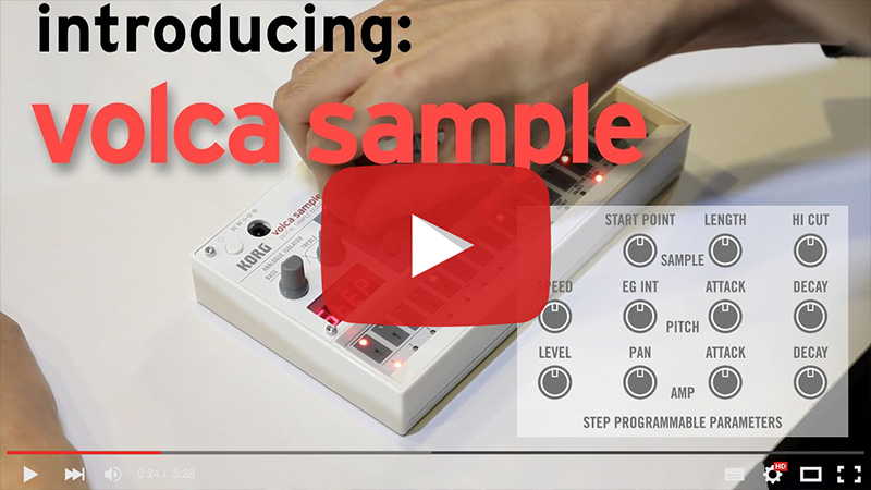 Korg hardware designer and chief engineer Tatsuya Takahashi introduces the Korg Volca Sample
