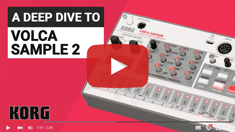 Watch a complete walkthrough tutorial of the Korg Volca Sample by an independent reviewer